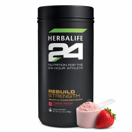Herbalife24® Rebuild Strength: Strawberry Shortcake (Canister)