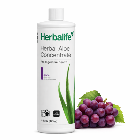 Herbal Aloe Concentrate: Grape Pint