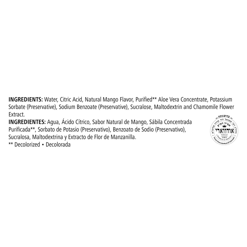 Herbal Aloe Concentrate: Mango Pint - Image 4