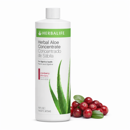 Herbal Aloe Concentrate: Cranberry Pint